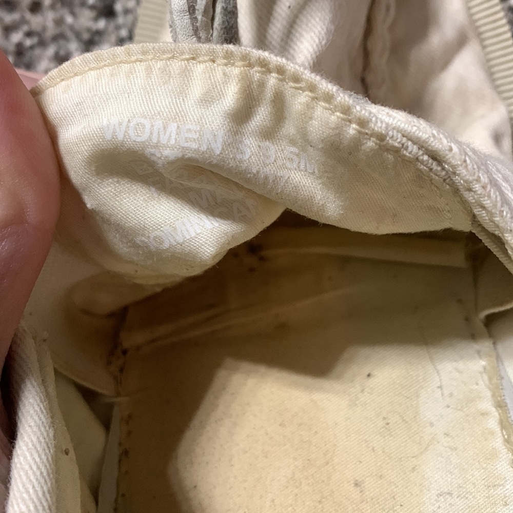 Ivory Sherry Top Sider, 9.5 - Picture 8 of 8